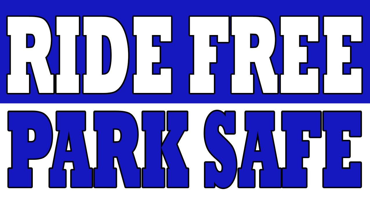 ride free park free